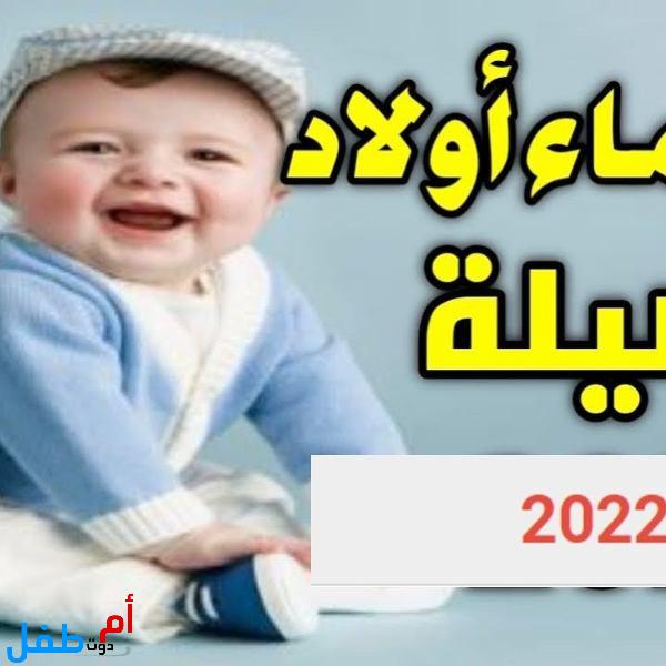 أسماء أولاد إسلامية